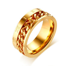 Load image into Gallery viewer, Stainless Steel Spinner Chain Worry Ring