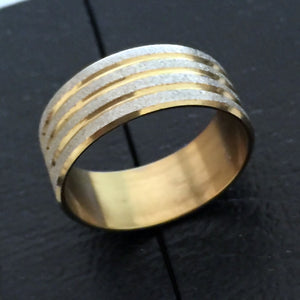 High Polished Signet Stainless Steel Ring