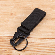 Load image into Gallery viewer, Canvas Clasp Colorful Keychain Military Belt