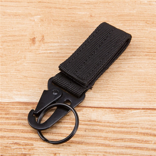 Canvas Clasp Colorful Keychain Military Belt