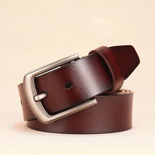 Load image into Gallery viewer, Genuine Leather Luxury Pin Buckle Belts