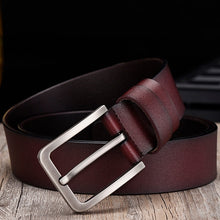 Load image into Gallery viewer, Genuine Leather Strap Belt