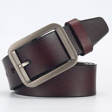 Load image into Gallery viewer, Genuine Leather Strap Belt