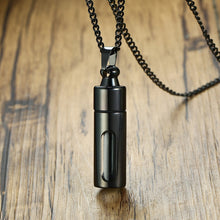 Load image into Gallery viewer, Cylinder Aromatherapy Essential Oil Perfume Pendant