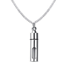 Load image into Gallery viewer, Cylinder Aromatherapy Essential Oil Perfume Pendant
