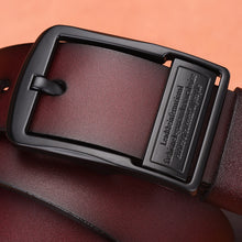 Load image into Gallery viewer, Genuine Leather Strap Belt