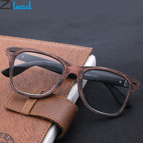 Zilead Retor Imitation Wood Reading Glasses
